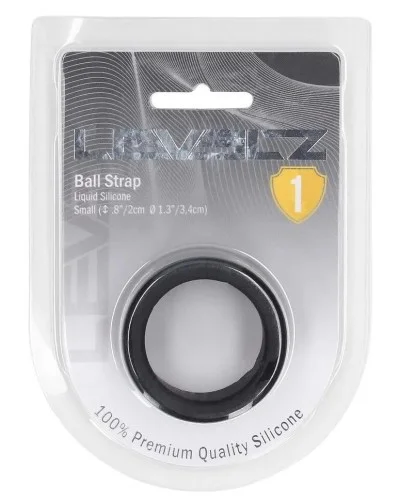 Ballstretcher Ball Strap S 34mm - Hauteur 2cm sextoys et accessoires sur La Boutique du Hard
