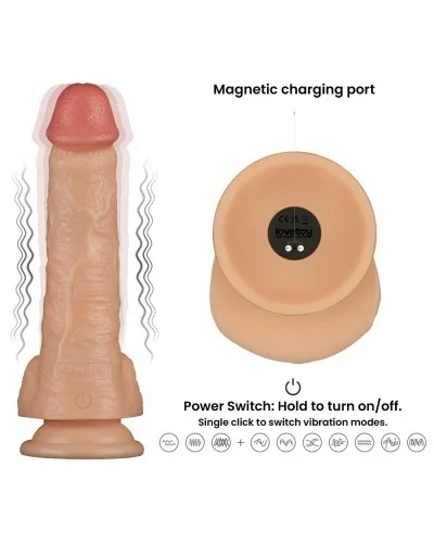 Gode Vibrant Power Basics 15 x 4cm sextoys et accessoires sur La Boutique du Hard