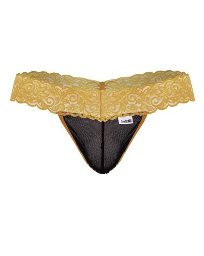 String en dentelle Beltis Noir-Orange sextoys et accessoires sur La Boutique du Hard