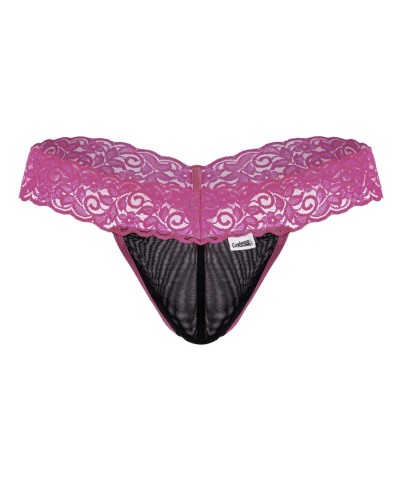 String en dentelle Beltis Noir-Rose sextoys et accessoires sur La Boutique du Hard