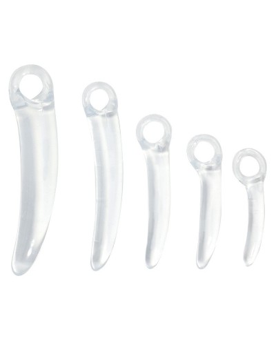 Kit de 5 Plugs Transparents Clear Claws sextoys et accessoires sur La Boutique du Hard