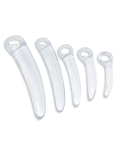 Kit de 5 Plugs Transparents Clear Claws sextoys et accessoires sur La Boutique du Hard