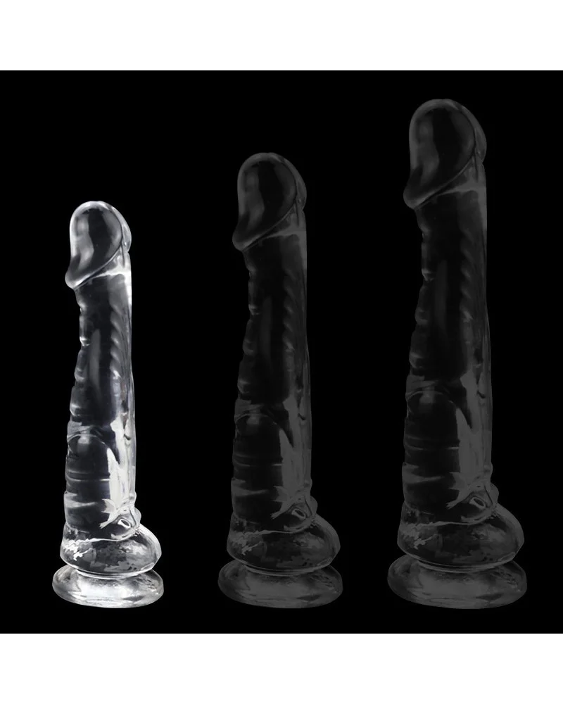 Gode Tigstrike S Transparent 16 x 4cm sextoys et accessoires sur La Boutique du Hard