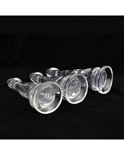 Gode Tigstrike S Transparent 16 x 4cm sextoys et accessoires sur La Boutique du Hard