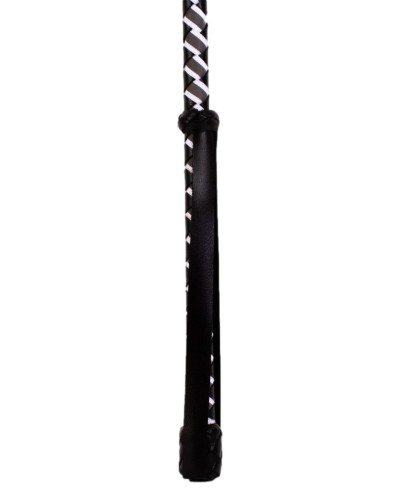 Cravache Nub Neon 72cm Noir-Blanc sextoys et accessoires sur La Boutique du Hard