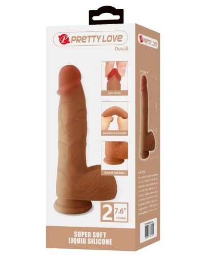 Gode Duvall Pretty 14 x 4.4cm sextoys et accessoires sur La Boutique du Hard