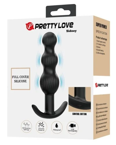 Plug vibrant Sydney 10 x 2.7cm sextoys et accessoires sur La Boutique du Hard