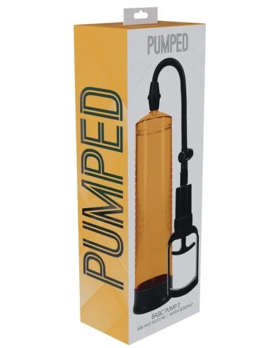 Pompe Basic Pump 2 - 20 x 5.8 cm Orange sextoys et accessoires sur La Boutique du Hard