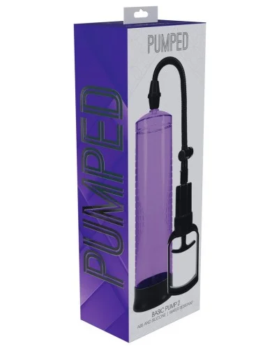 Pompe Basic Pump 2 - 20 x 5.8 cm Violette sextoys et accessoires sur La Boutique du Hard