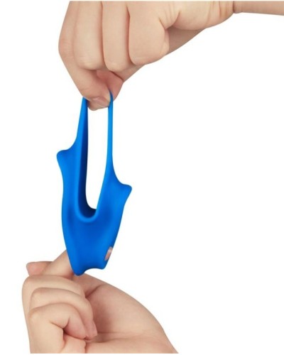 Ballstretcher Trio Grip Enhancer 30 mm Bleu sextoys et accessoires sur La Boutique du Hard