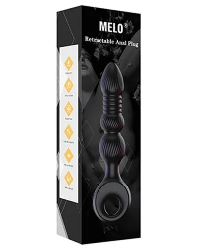 Plug à poussée Melo 14 x 4cm sextoys et accessoires sur La Boutique du Hard