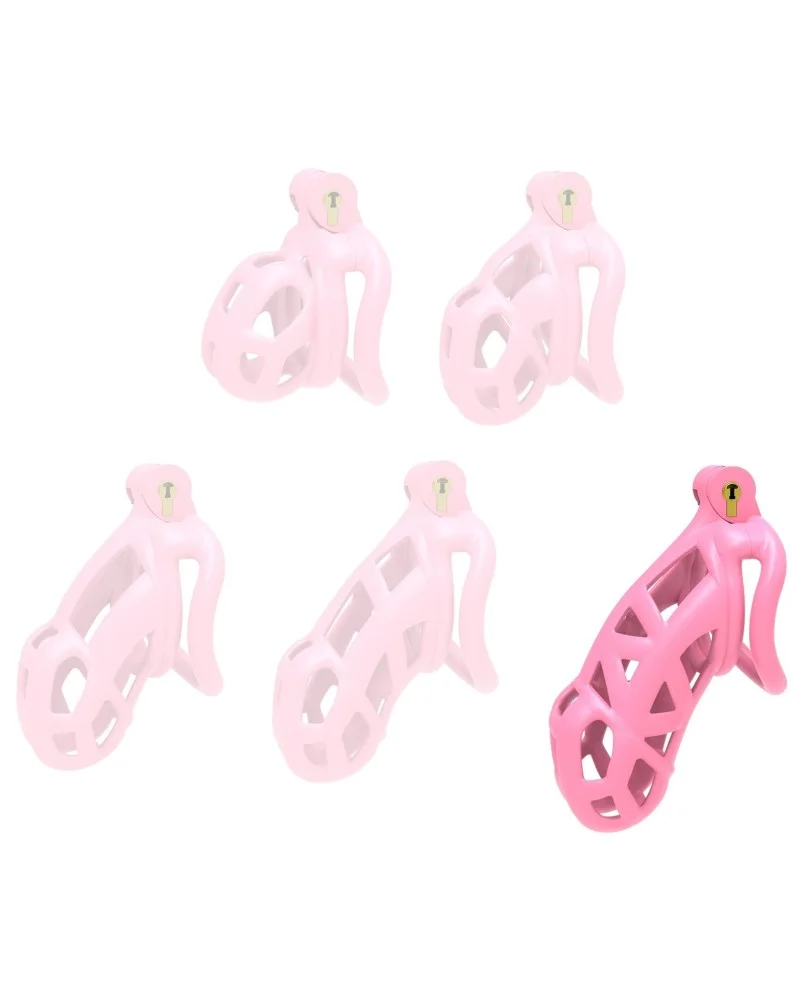 Cage Aspic XXL Rose 11.5 x 3.3cm sextoys et accessoires sur La Boutique du Hard