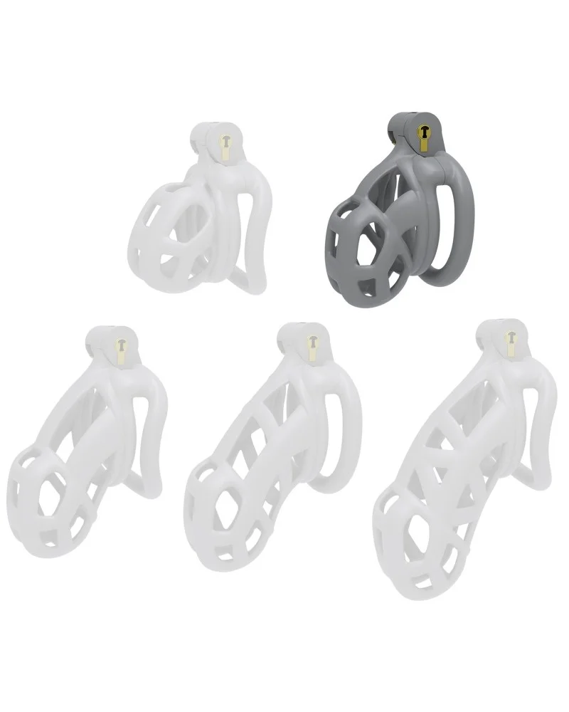 Cage Aspic M Grise 6.5 x 3.3cm sextoys et accessoires sur La Boutique du Hard