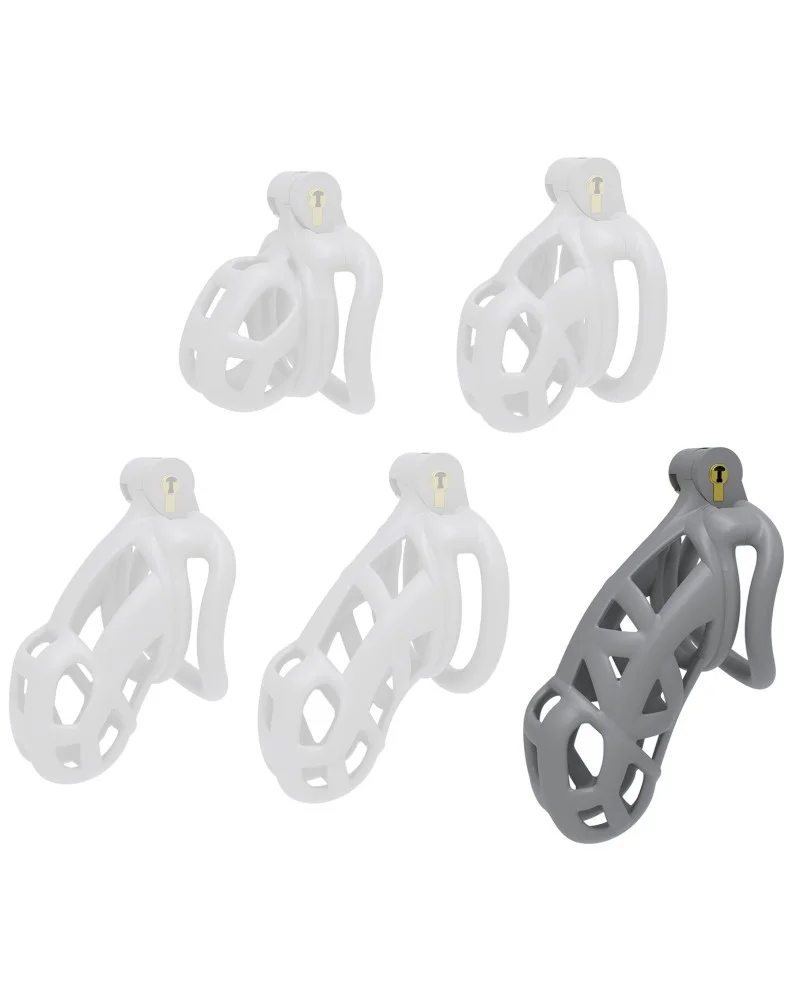 Cage Aspic XXL Grise 11.5 x 3.3cm sextoys et accessoires sur La Boutique du Hard