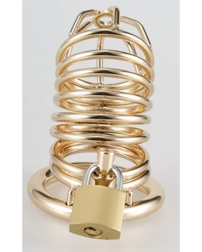 Cage de Chasteté Golden Bird 9 x 3.5cm sextoys et accessoires sur La Boutique du Hard
