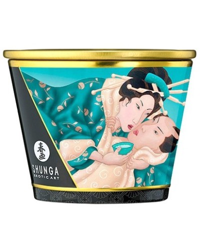 Bougie de massage Shunga ISLAND BLOSSOMS Fleurs des Iles sextoys et accessoires sur La Boutique du Hard