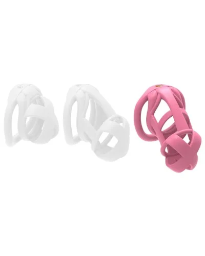 Cage Bonex Rose L 9.5 x 3.3cm sextoys et accessoires sur La Boutique du Hard