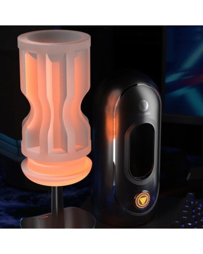 Masturbateur Devourer Noir - 10 Vibrations  sextoys et accessoires sur La Boutique du Hard