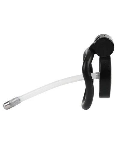 Cage avec Tige Cathidy Noire 2.5 x 3.8 cm sextoys et accessoires sur La Boutique du Hard