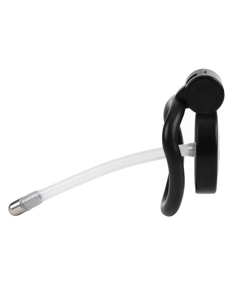 Cage avec Tige Cathidy Noire 2.5 x 3.8 cm sextoys et accessoires sur La Boutique du Hard