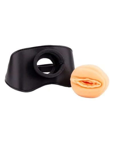 Bâillon avec Masturbateur entrée pussy Pushity 30mm sextoys et accessoires sur La Boutique du Hard