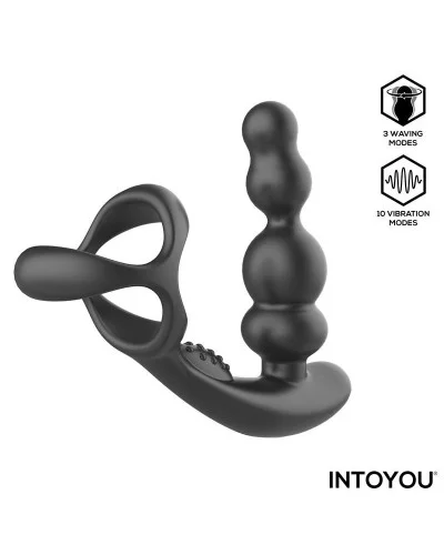 Plug vibrant + Ballstretcher Klark10.5 x 3.5cm sextoys et accessoires sur La Boutique du Hard