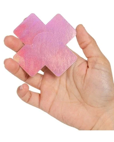 Cache-tétons Wow boobs cross sextoys et accessoires sur La Boutique du Hard