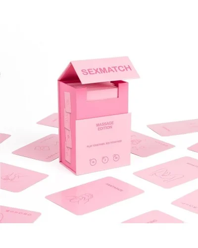 Jeu de cartes Sexmatch massage edition sextoys et accessoires sur La Boutique du Hard