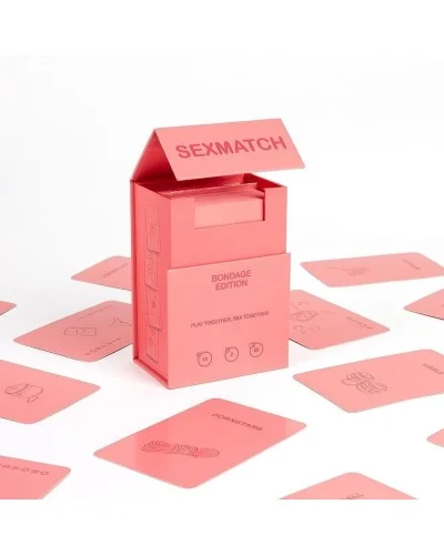Jeu de cartes Sexmatch bondage edition sextoys et accessoires sur La Boutique du Hard