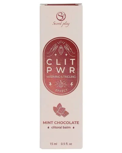 Baume clitoris Clit Pwr Menthe Chocolat 15ml sextoys et accessoires sur La Boutique du Hard