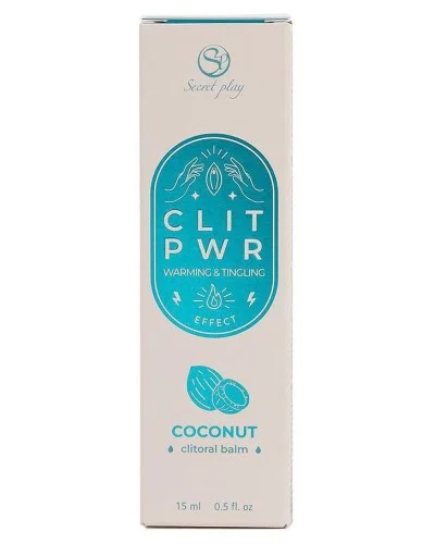 Baume clitoris Clit Pwr Noix de coco 15ml sextoys et accessoires sur La Boutique du Hard