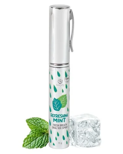 Spray de Fellation Refreshing Mint Menthe 10ml sextoys et accessoires sur La Boutique du Hard