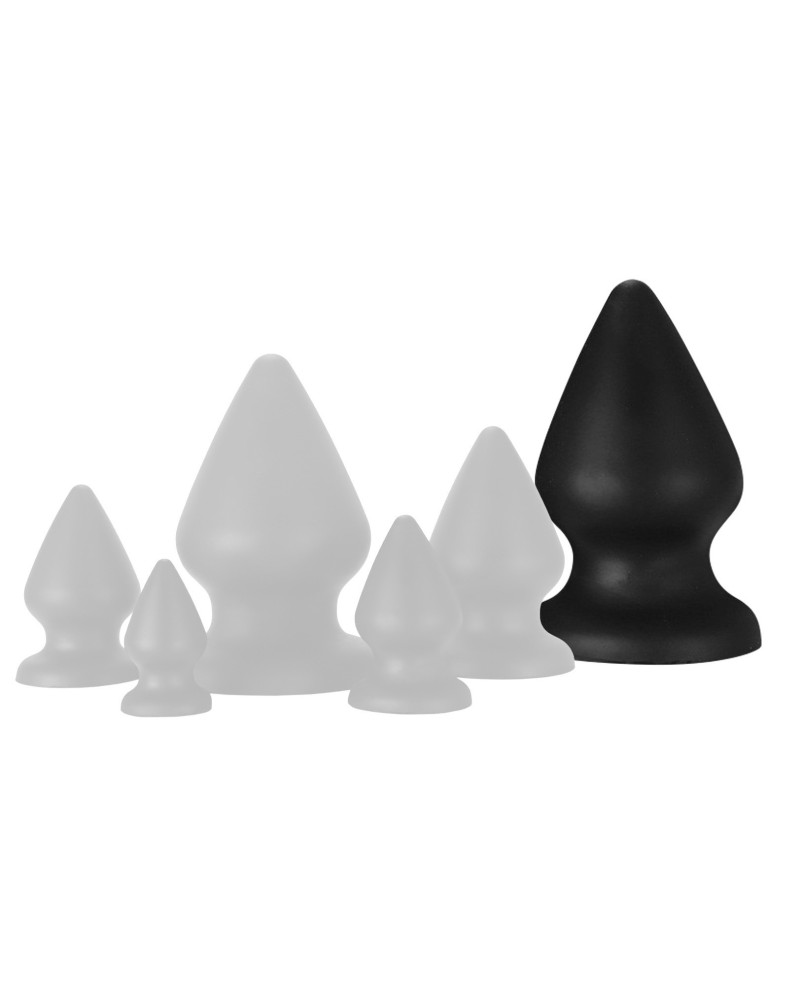Plug Ikonykl Noir 3XL 16 x 10.5cm sextoys et accessoires sur La Boutique du Hard