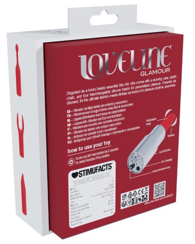 Mini Vibro + 4 embouts Angel Argent sextoys et accessoires sur La Boutique du Hard