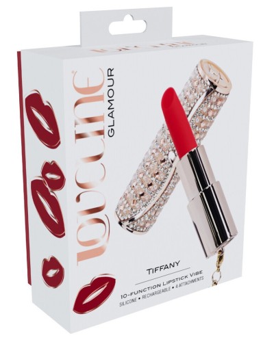 Mini Vibro + 4 embouts Tiffany Rose sextoys et accessoires sur La Boutique du Hard