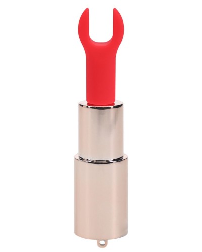Mini Vibro + 4 embouts Tiffany Rose sextoys et accessoires sur La Boutique du Hard