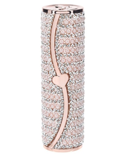 Mini Vibro + 4 embouts Candy Rose sextoys et accessoires sur La Boutique du Hard