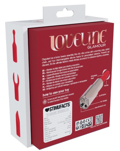 Mini Vibro + 4 embouts Sparkle sextoys et accessoires sur La Boutique du Hard