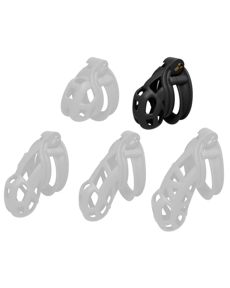 Cage Contrik Noire M 7.5 x 3.6cm sextoys et accessoires sur La Boutique du Hard