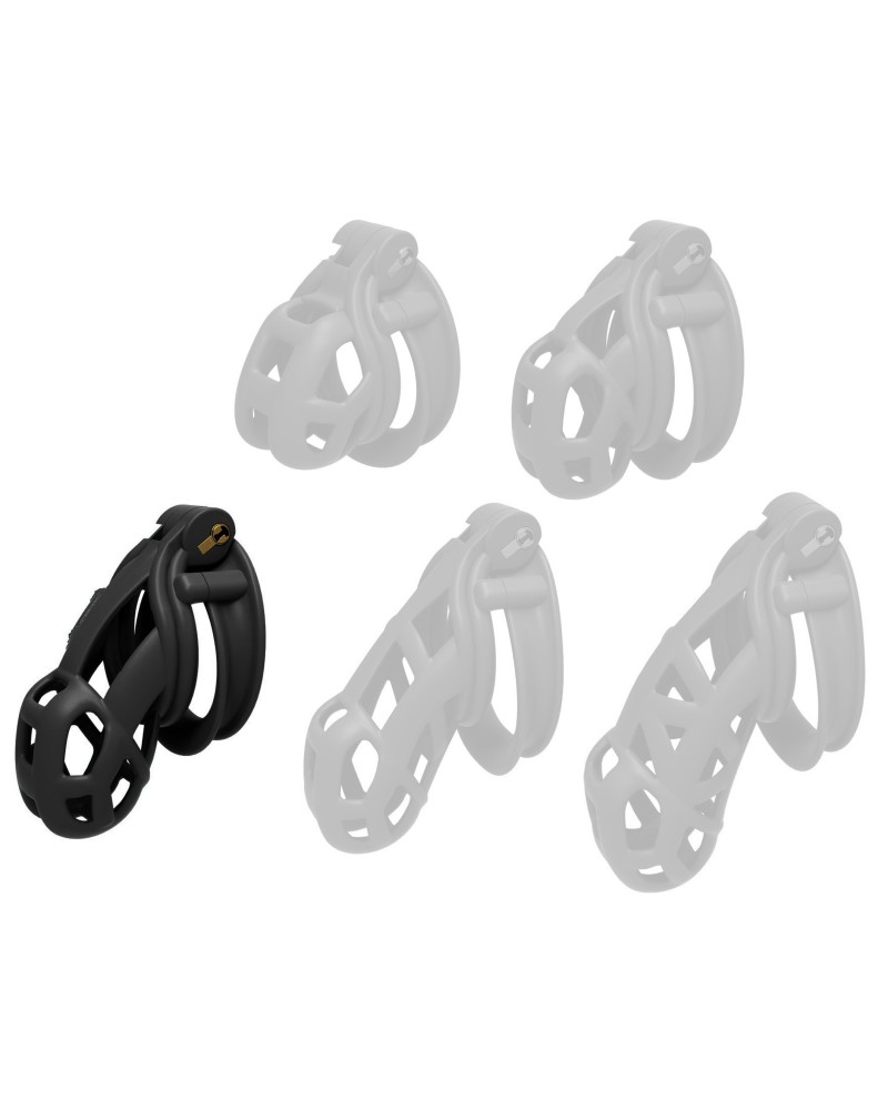 Cage Contrik Noire L 9.5 x 3.6cm sextoys et accessoires sur La Boutique du Hard