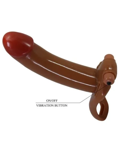 Gode ceinture creux vibrant Bradden 17 x 4.5cm  sextoys et accessoires sur La Boutique du Hard