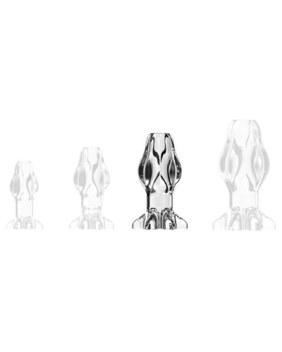 Plug Tunnel Starass Transparent L 10 x 6cm sextoys et accessoires sur La Boutique du Hard