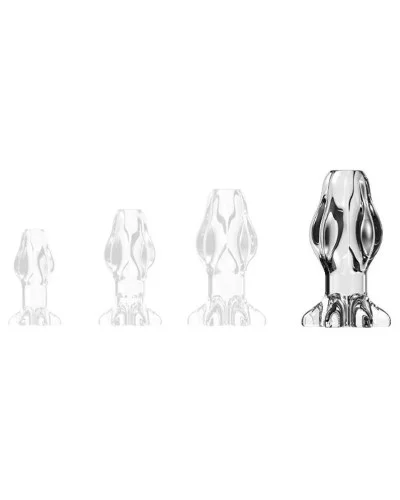 Plug Tunnel Starass Transparent XL 12 x 7cm sextoys et accessoires sur La Boutique du Hard