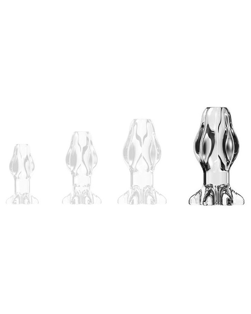 Plug Tunnel Starass Transparent XL 12 x 7cm sextoys et accessoires sur La Boutique du Hard