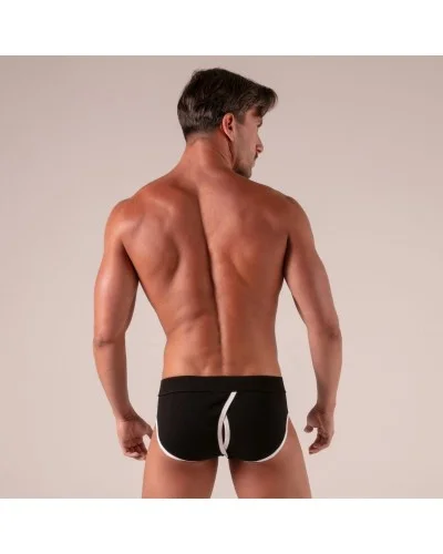 Slip Versatile Open Noir-Blanc sextoys et accessoires sur La Boutique du Hard