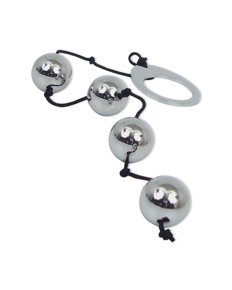 Anal Beads Heavy metal  30 x 2 cm sextoys et accessoires sur La Boutique du Hard