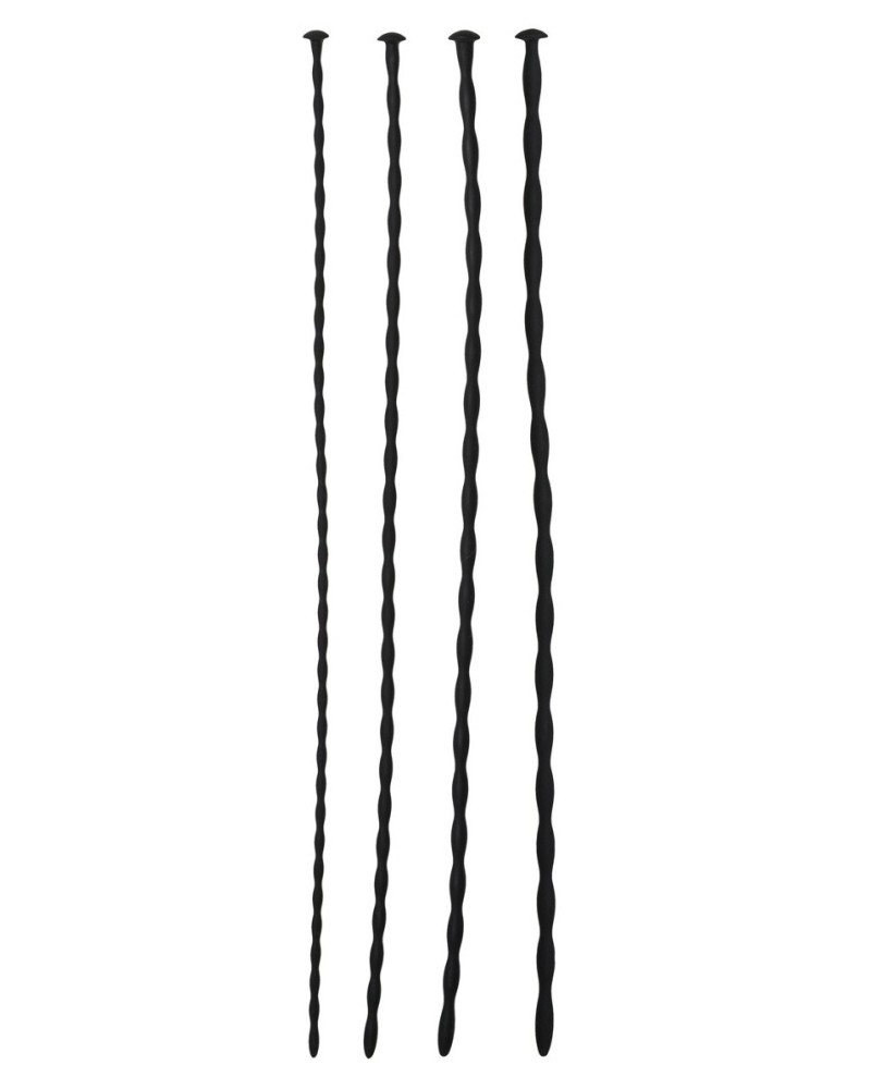 4 Tiges à Urètre pour dilatation 29 x 0.4 cm sextoys et accessoires sur La Boutique du Hard