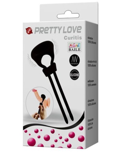 Anneau Vibrant Curitis Noir sextoys et accessoires sur La Boutique du Hard