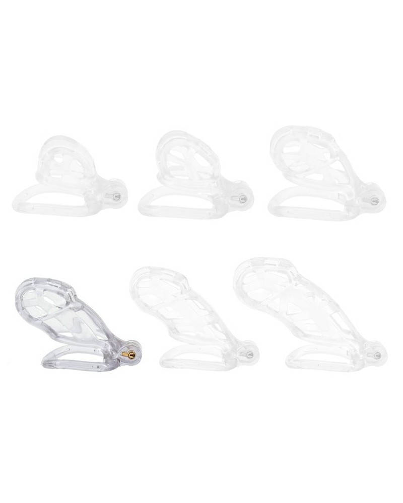 Cage Robat Transparente XL 9 x 3.7cm sextoys et accessoires sur La Boutique du Hard