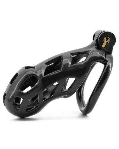 Cage Robat Noire XXL 10 x 3.7cm sextoys et accessoires sur La Boutique du Hard